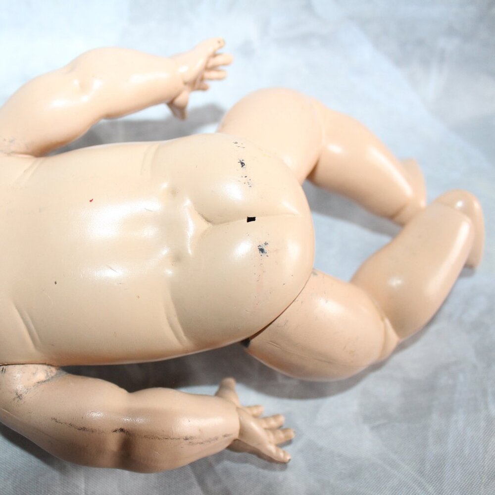 Vintage Composite Jointed Side Glancing Open Mouth 10.5" Baby Doll - Picture 12 of 15